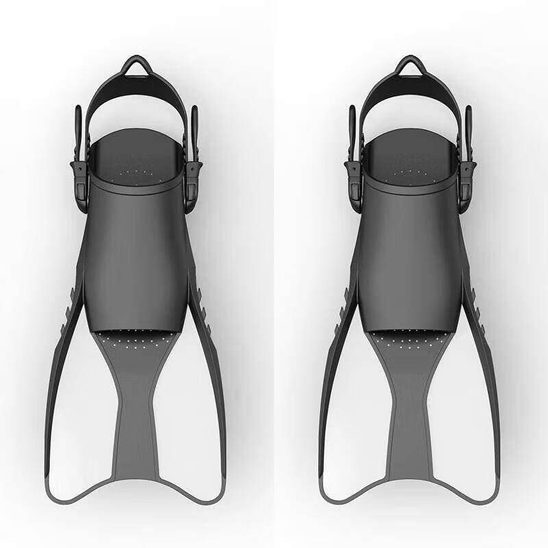 Jun Ding Ying Adjustable Open-Heel Swim Fins