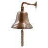 Campana grande de latón de 7 ", campana de trineo, campana de barcos náuticos colgantes montada en la pared para la cena, casa de campo de Navidad, iglesia marítima, casa pirata