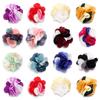 10pcs 2.5cm Cloth Fabric Flower Three Colors Handmade Artificial Flowers For DIY Wedding Party Clothing Headwear Decor Supplies