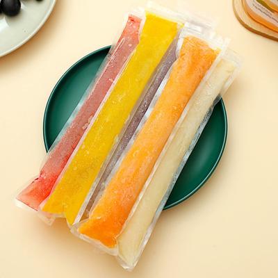 20/40/50/100Pcs Popsicle Bag with Funnel Tight Seal Food Grade Low Temperature Resistant DIY Thick Ice Cream Candy Yogurt Tube Ice Pops Bag Kitchen