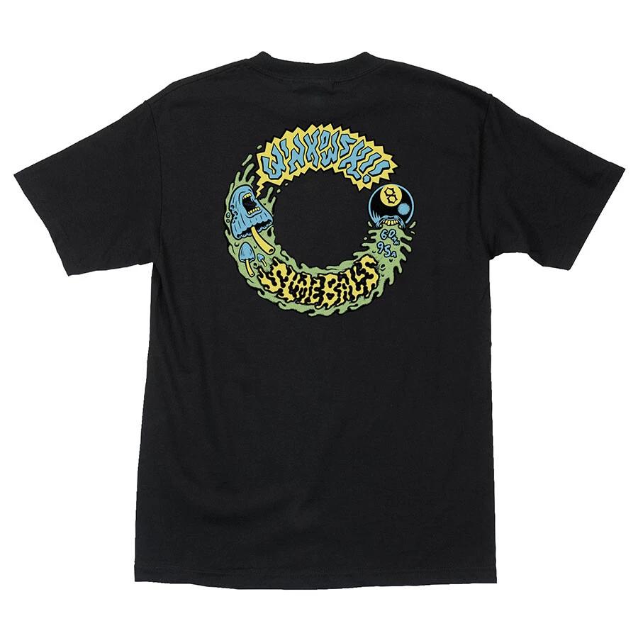 Santa Cruz Erick Winkowski SLIME BALLS VOMITS Skateboard T Shirt BLACK XS