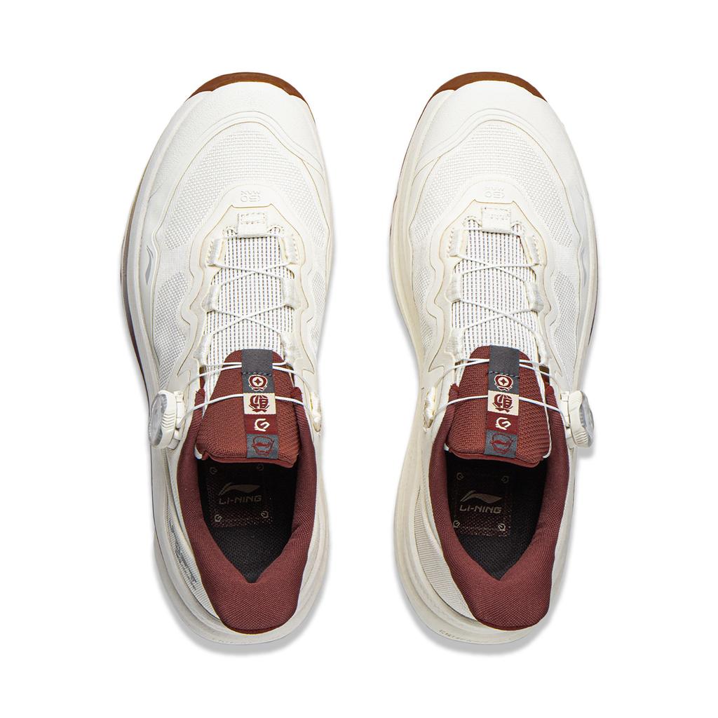 Li Ning SOFT GO MAX 2 Cushioning Slip Resistant Abrasion Resistant Breathable Support Rebound Low Top Casual Shoes AGLW011-1