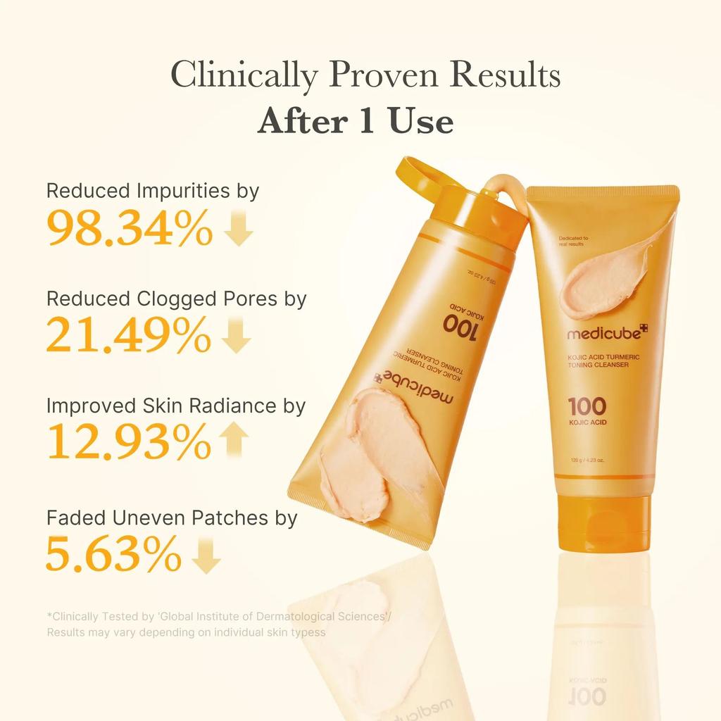[medicube] Kojic Acid Turmeric Toning Cleanser