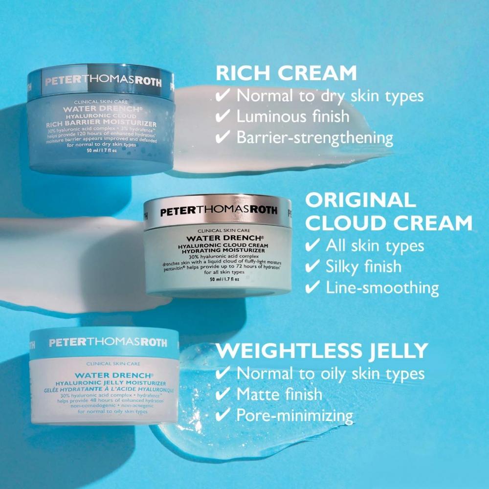 Peter Thomas Roth Water Drench  Hyaluronic Jelly Moisturizer 1.7 Oz   50 Ml