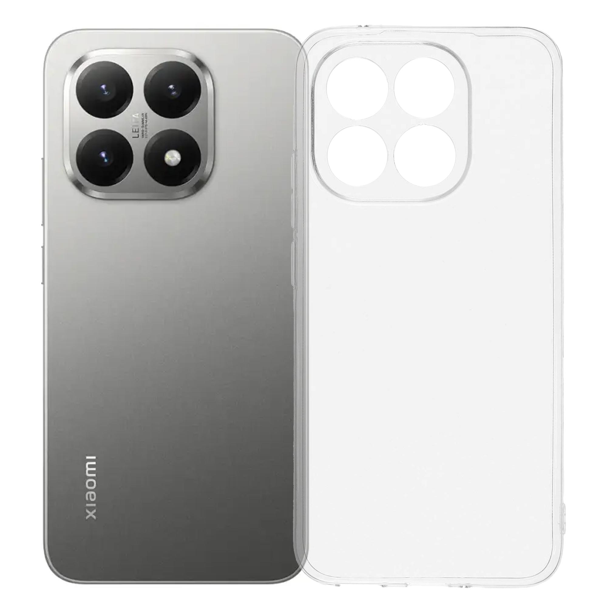 

UNITHIN For Xiaomi 15T Case 0.7mm Clear TPU Anti Drop Phone Cover Precise Cutouts