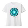 Arc Reactor Fun Design Mens T Shirt Cool Sci Fi Inspired Print for Tech Lovers Vintage Washed Casual Stylish Streetwear Unisex