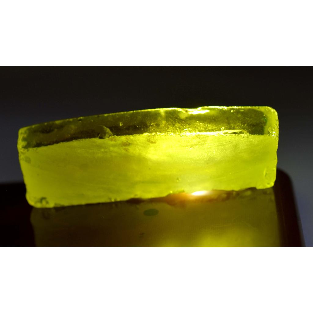 Sapphire ROUGH Huge Size 290.47 Ct NATURAL CERTIFIED Yellow Loose Gemstone. S-0009