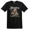 America Eagle 250th Anniversary 1776-2026 T Shirt Patriotic Tee W/ Flag Design