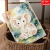 Cute Baby Elephant Pearl Painting 5D DIY Pearl Gemstone Art Diamond Painting Kit for Adults/Beginners Gift Ideas Home Decor Wall Art
