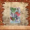 Green Day Band Party Flagge Polyester Bedruckte Fahne Banner Wandteppich für Garten Garage Dekoration Konzert Flagge