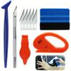 Kit di Strumenti per Auto - Raschietto Professionale in Feltro, Taglierino, Angolo Morbido - Per Wrapping Auto, Oscuramento Vetri e Installazione Carta da Parati