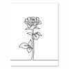 Nordic Minimalist  Figures Line Art Sexy Woman Body Nude Wall Canvas Paintings Drawing Posters Prints Decoration for Livingroom