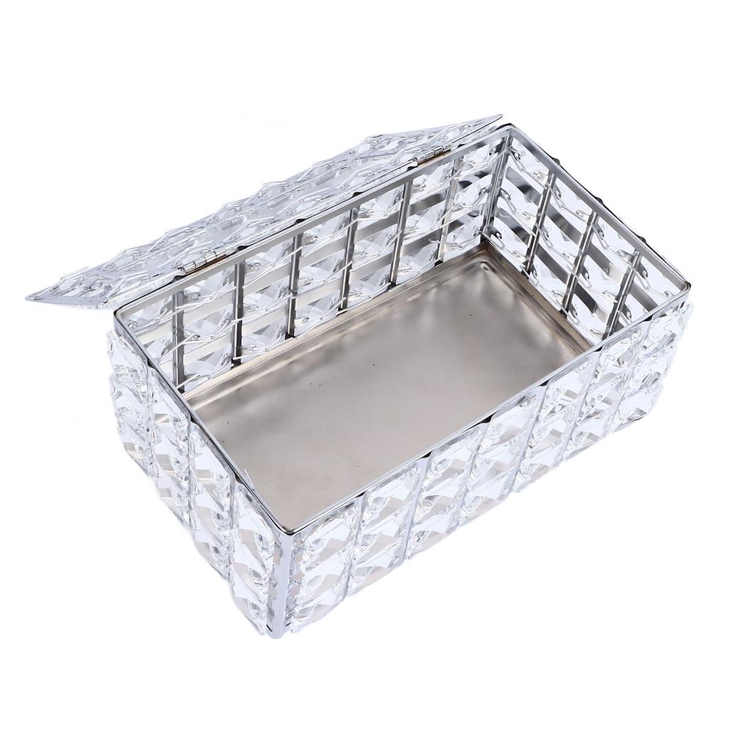 Tissue Dispenser Elegant Napkin Holder Decorative Facial Tissue Holder for Bathroom Living Room