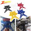 5 Colors Motorbike License Plate Holder Mount Bracket Motorcycle Aluminum Alloy Registration Number Plate Holder Enduro
