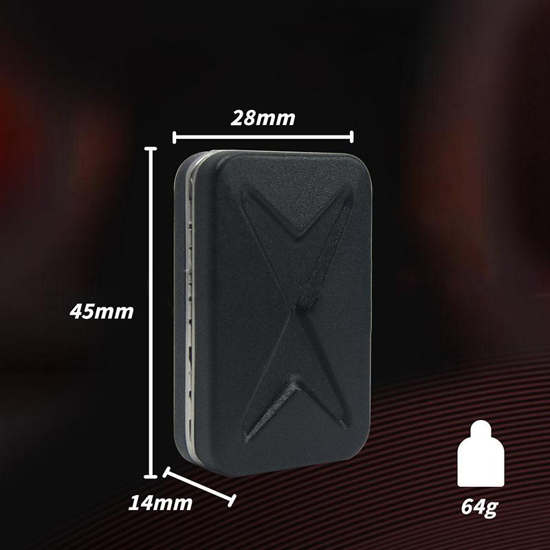 X E Fingertip Gyroscope Mechanical Magnetic Metal Infinite Push Card Fingertip Slide Adult Stress Relieving Fingertip Toy