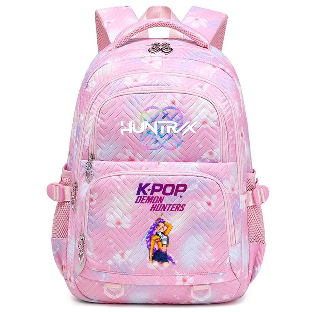 Anime K-Pop Printed Backpack Student Teenager Bookbag for Boy Girl Schoolbag Kid Gift Women Large Capacity Travel Bag Mochila Escolar Rucksack