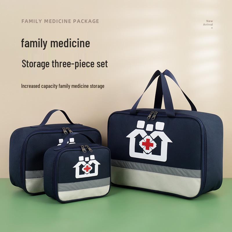 Health & Safety Back-to-School Kit: Child & Adult Medical Essentials and Storage Bag