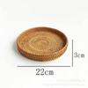 Rattan fruit plate fruit basket storage basket bread basket snack tray tea table snack tray woven basket