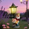 Outdoor Solar Garden Gnome Lights: Christmas Elves for Courtyard, Balcony, Path, and Villa Decoration