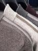 Hengyuanxiang Men's 100% Pure Wool Half-Zip Crew Neck Sweater - 2025 Autumn/Winter Warm Knitwear