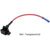 32V MINI SMALL MEDIUM Size Car Fuse Holder Add-a-circuit TAP Adapter Micro Mini Standard ATM Blade Fuse for Cars Vans 1pcs