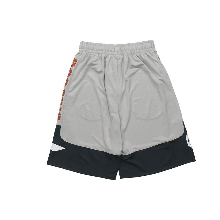 Li Ning Badfive Basketball Series Knitted Sports Competition Shorts Men Shorts Gray AAPQ007-4