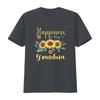 Happiness Is Being A grandma Sunflower Mother s Day T Shirt vintage Washed Casual Stretched Unisex homme designer clothes Soft