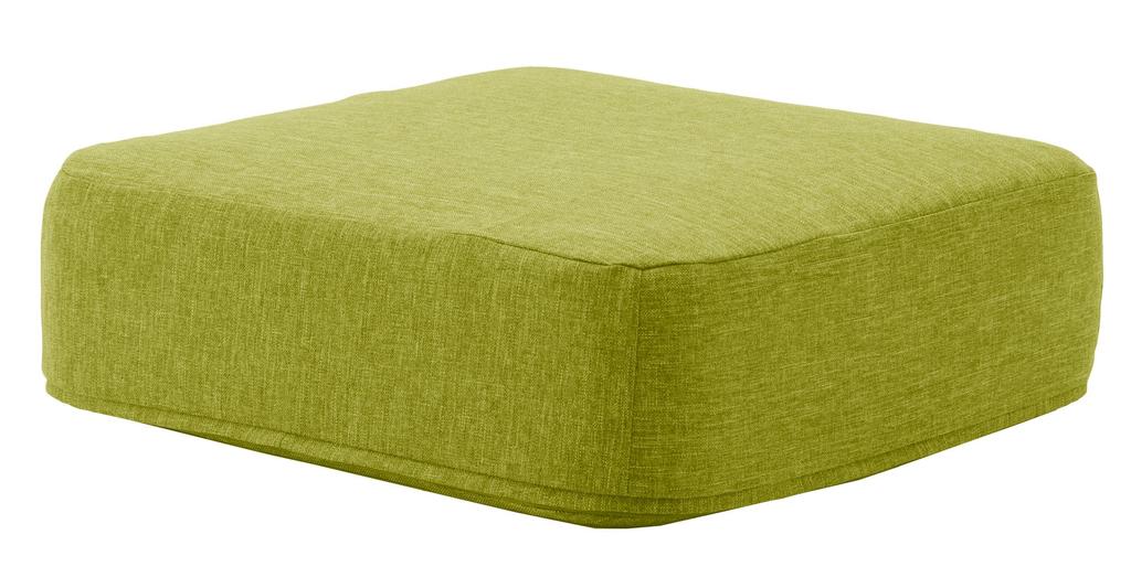 Seltan Cushion Darian Green Washable Cover SWEETS Square Memory Foam Sheet Made In Japan A366t-562GRN