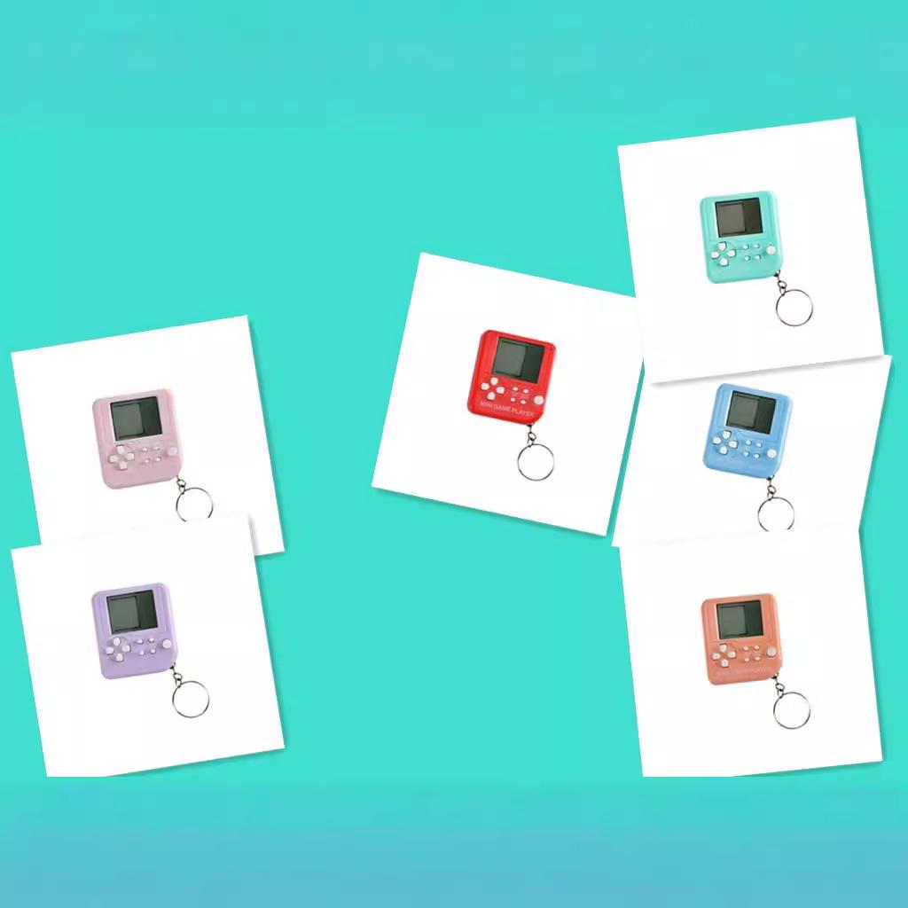 Nøkkelanheng for barn med pedagogisk retro spillkonsoll