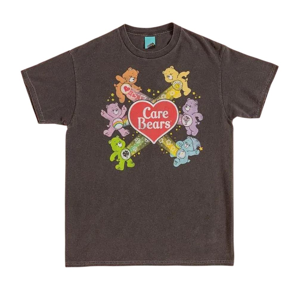 Care Bears Unisex Adult Stare Gang Vintage Wash T-Shirt