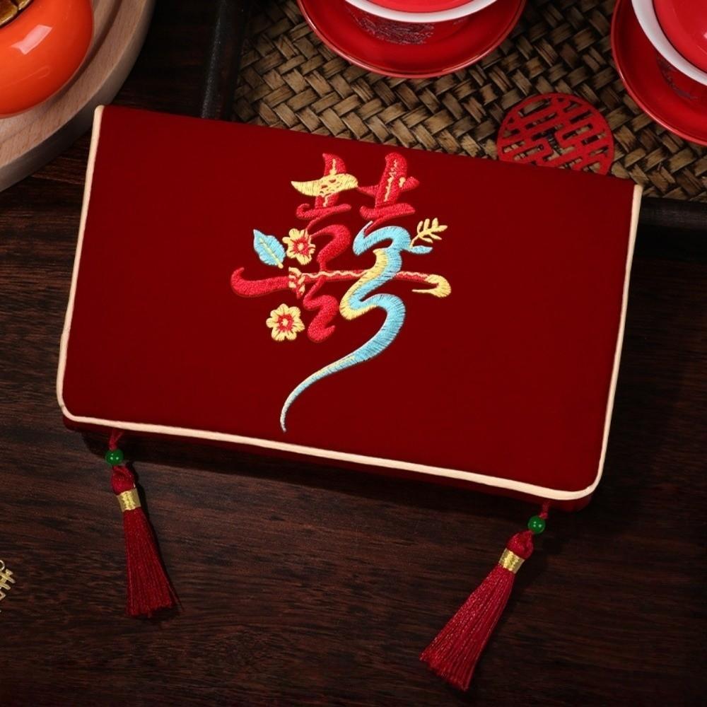 Traditional Red Envelope Multiple Patterns Red Lucky Bag Wedding Envelope  Cultural Event