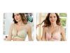 Front-Button Cotton Nursing Bra - Thin, Comfortable, Breathable, No Underwire, Maternity & Breastfeeding Bra.