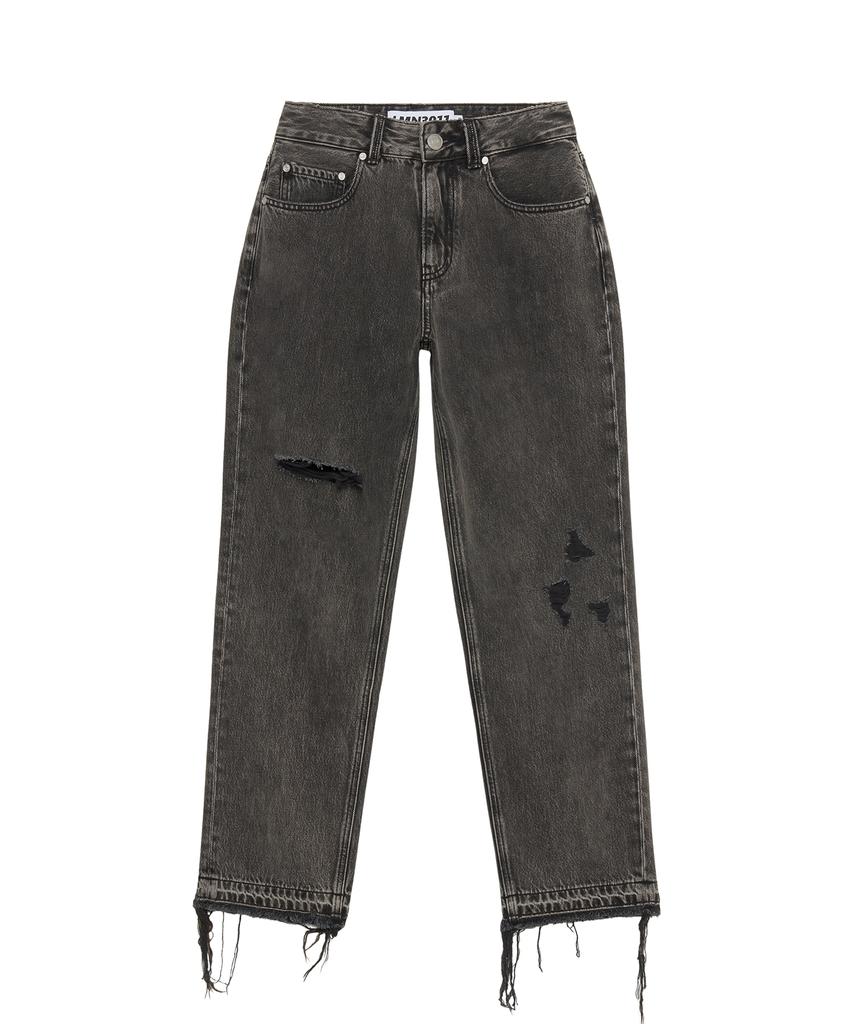 LMN3011 2X Washed Denim-Black