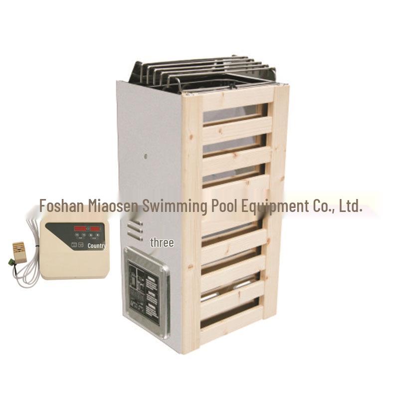 Commercial Stainless Steel Wall-Mounted Sauna Heater with Thermostatic Control