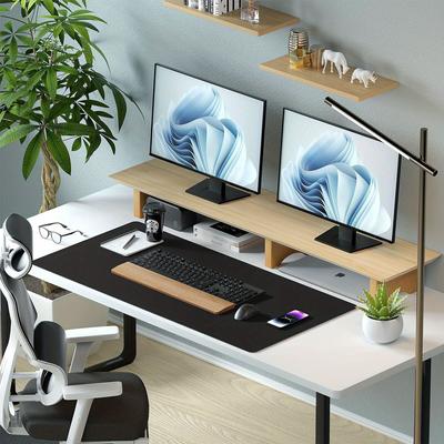 Computer Mouse Pad, Oversized Office Desk Pad, Large Waterproof Leather Pad, Writing Pad