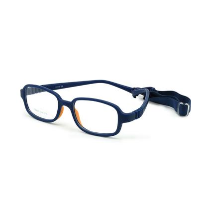 Flexible Kids Glasses Frame No Screw One-piece Design 46/16 Size 4-6 Years Adjustable Strap Boys Girls Optical