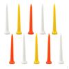 10Pcs Plastic Golf Professional Tees 69mm Unbreakable Nails Accessories