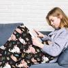 Axolotl Blanket Ultra Soft Flannel Throw Blanket Gifts for Axolotl Lovers Blankets for Girls Boys Kids Women Adults Stuff