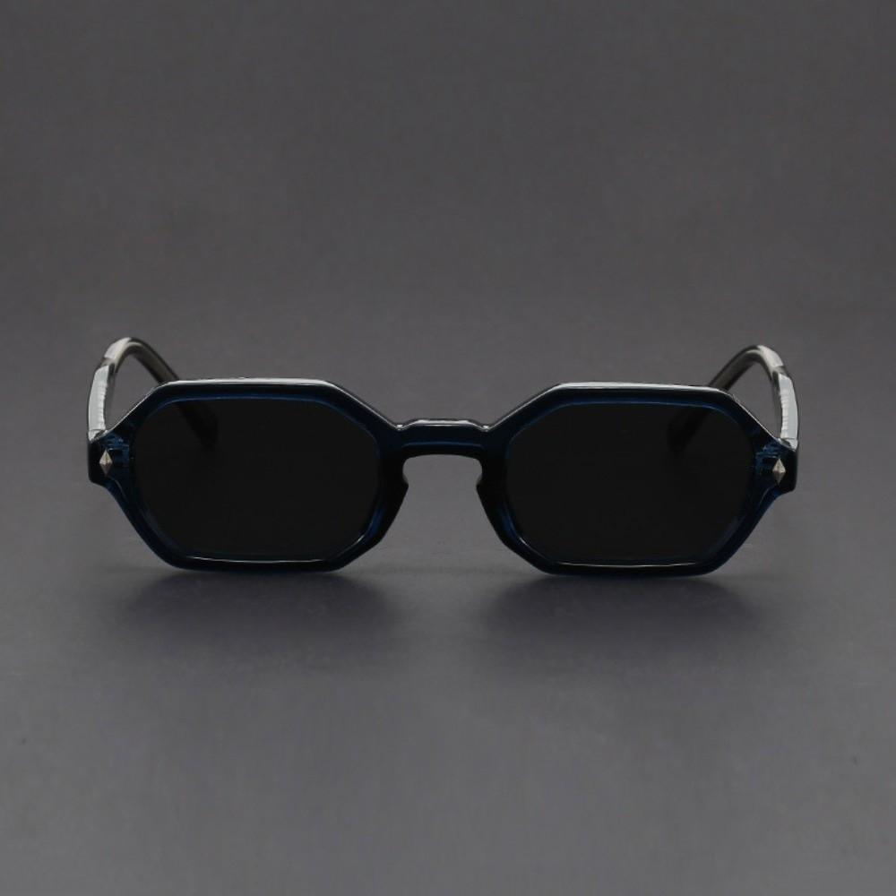 Lightweight Polygonal Sunglasses Blue-light-blocking Men UV400 Eyewear Travel