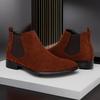 AutumnWinter Men's Chelsea Boots Fashion Men's Business Boots Plus Size 40-48