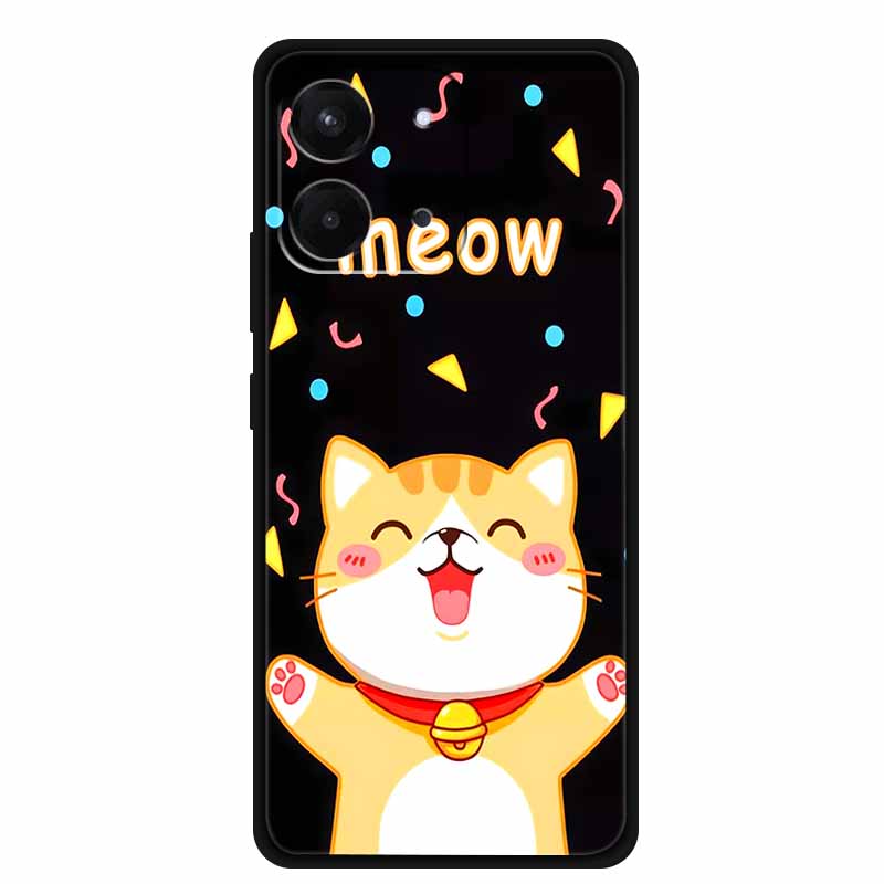 

For Xiaomi Redmi 15C 5G Case Fashion Soft Silicone TPU Phone Case for Redmi 15C 5G Original Landscape Bumper Protection Capa New Redmi 15C 5G