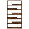 Room Divider Smoked Oak 100 x 33 x 187.5 cm Wood Based Material