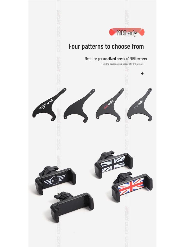 Supporto per telefono per cruscotto BMW Mini Cooper, Design pieghevole per R50/R55/F54