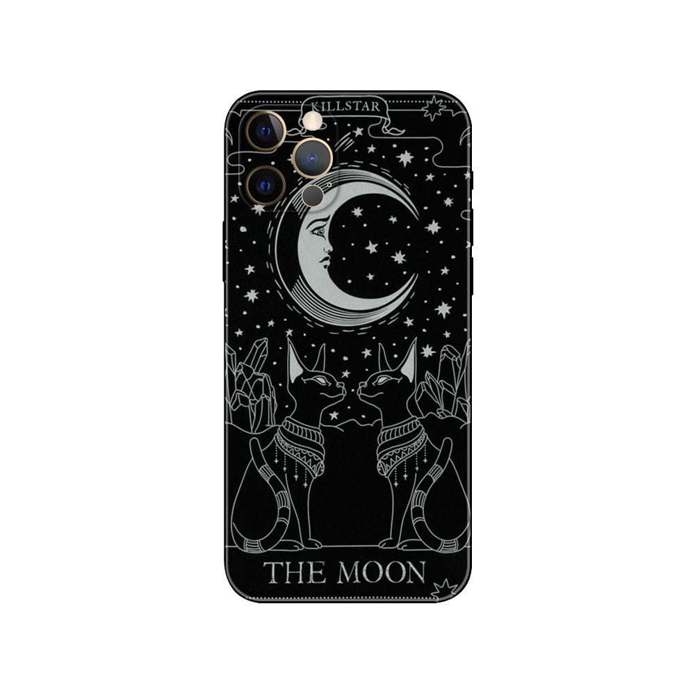 

Чехол для телефона Witch Moon Tarot Riddle для iPhone 14 5S 2020se 6 6s 7 8 plus x 10 XR XS 11 12 13 mini pro MAX, черная задняя крышка из ТПУ iphone 13pro MAX