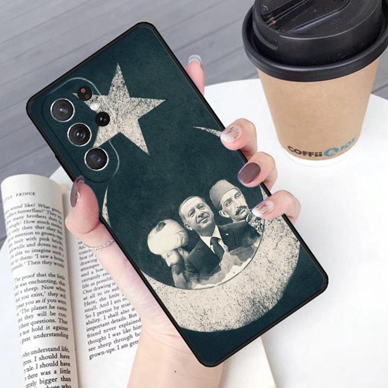 Turkey Recep Tayyip Erdogan phone case Cover For Samsung Galaxy S24 S25 Ultra S21 S22 Ultra S10E Note 10 Plus Note 20 FE S23