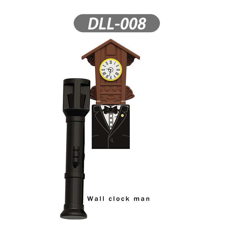 MOC Skibidi Toilet Man Vs Monitor Building Blocks The Audio and Camera Man Toys For Children Christmas Birthday Gift