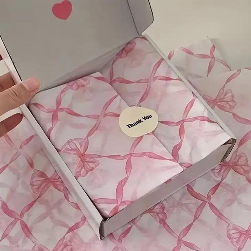 10 Stück Buntes Packpapier Valentinstag Halbtransparentes Dünnes Papier Geschenkbeutel Füllmaterial 50x35cm