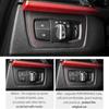 For BMW F30 F32 F34 Series 3 2013-2019 Made of Alcantara Headlight Switch Knob Trim Stickers Car Interior Tuning Accessories