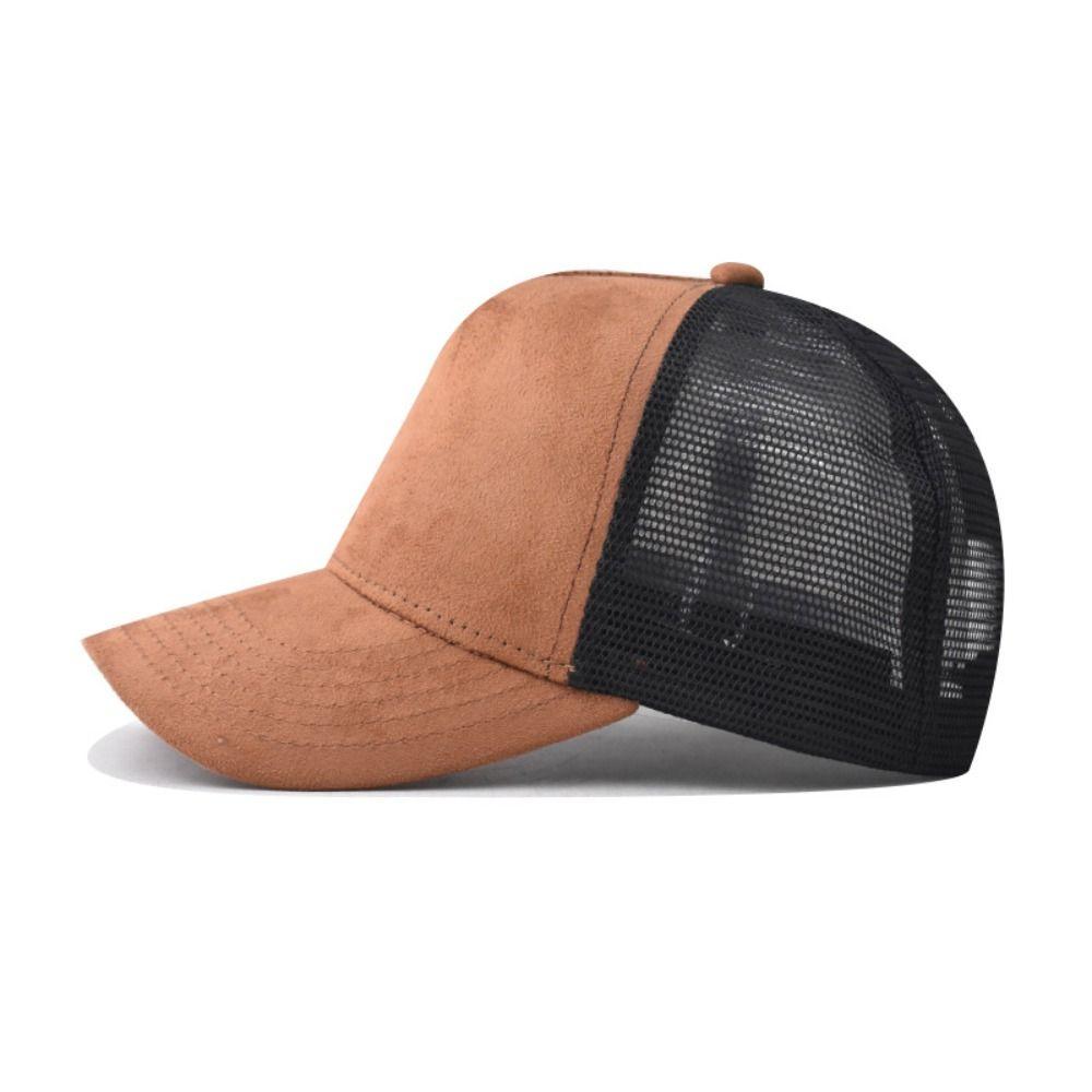 Adjustable Mesh Baseball Cap Breathable Snapback Cap Fashion Sunscreen Hats For Man Women Unisex
