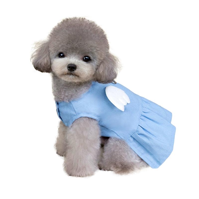 Pet Dog Angel Wings Decoration Dress Dog Clothes